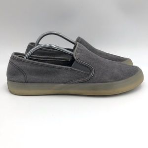 Sperry topslider slip on grey women’s shoe size 11